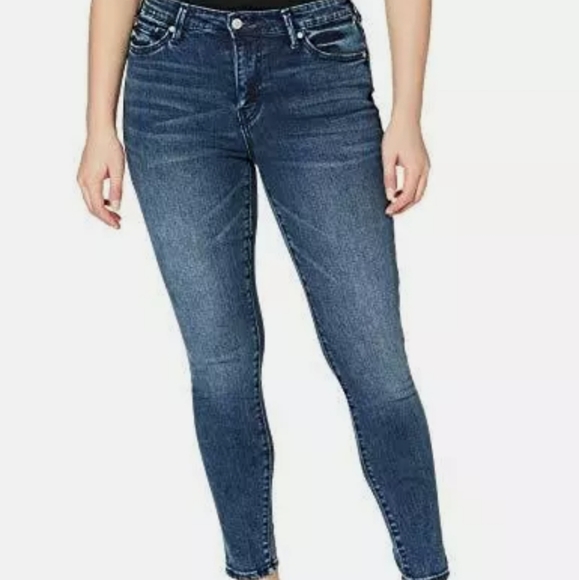 True Religion Women's Jennie Mid Rise Curvy Skinny - Picture 7 of 10
